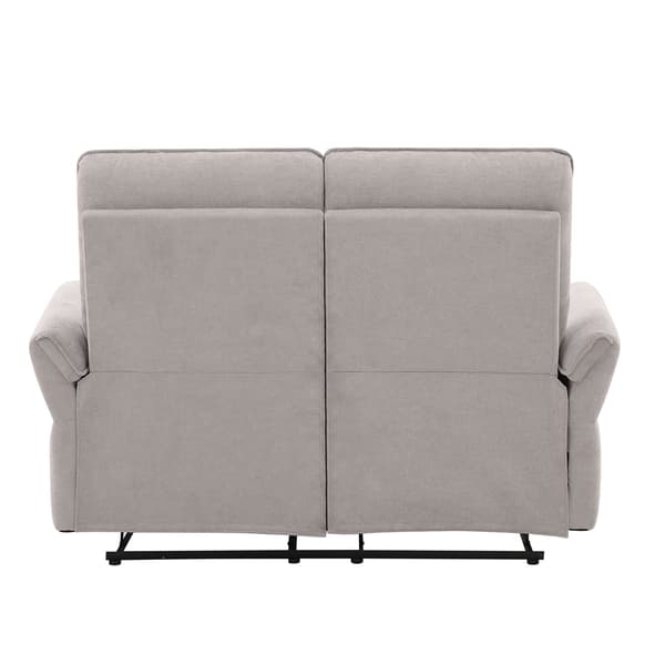 Fåtöljsoffa Damika 143x92x103 cm Grå Chenille Tyg