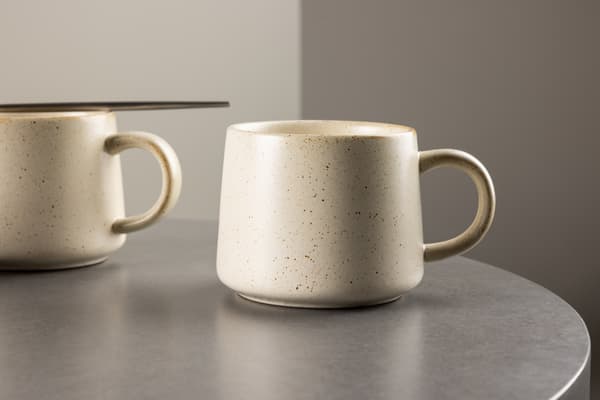 Kop, Active, 9x8 cm, Beige