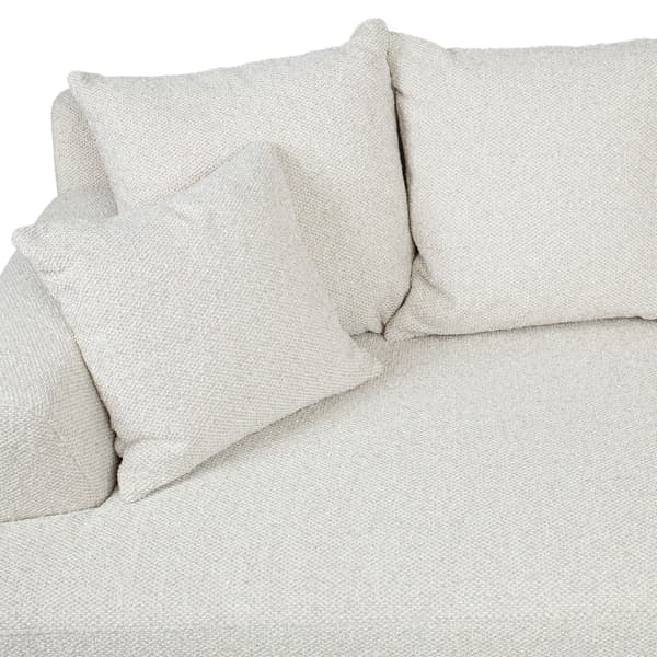 Sofa MAGNOLIA 220x96x76 cm lys beige
