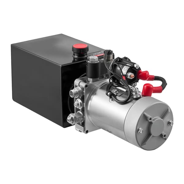 Hydraulisk Power Unit, 50x17x19 cm, Sort, Metal