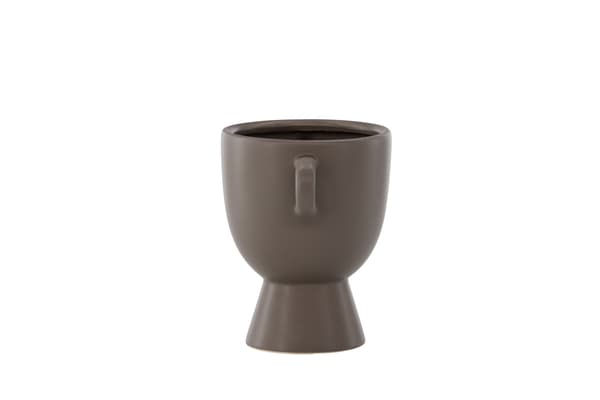 Potte, Cent, 20x14x18 cm, Brun