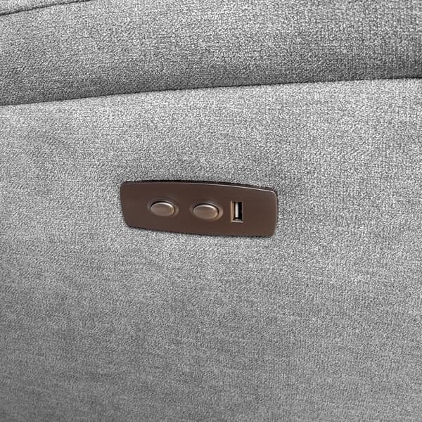 Lænestol Sofa MIMI 208x93x102 cm Lys Grå Stof