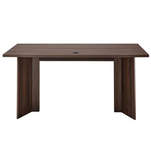 Executive skrivebord, 160x80x76 cm, valnød, træ