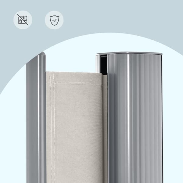 Sideveggmarkise 160x350 cm Beige