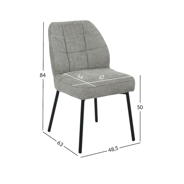 Stol ZAYLEN 48,5x63x84 cm beige