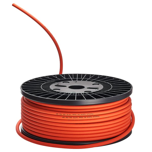 Luftslange, 6,35x76200 mm, Orange, Hybridmateriale