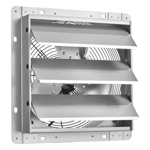 Shutter udsugningsventilator HA-300M-220 37x37x19,2 cm sølv