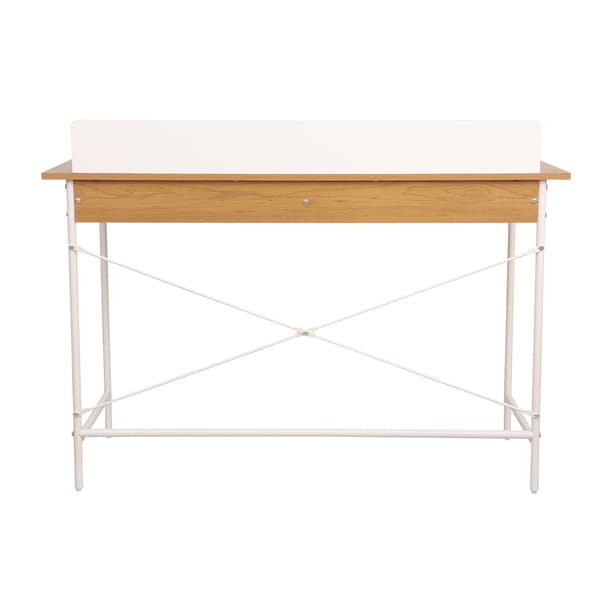 Skrivebord 120x48x88 cm Ask/Hvid