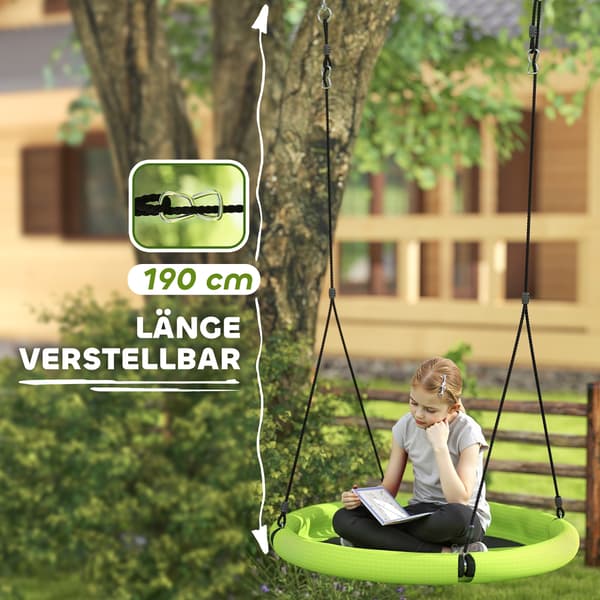Nest Swing, 98x190 cm, Grøn