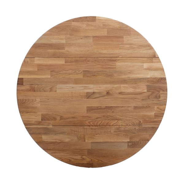 Drop Leaf Bord BIRKA 90x75 cm Egtræ