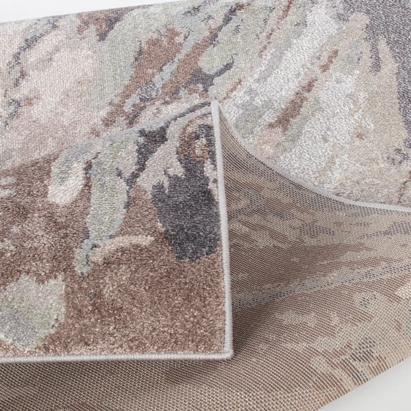 Tæppe SANFORD-8 200x285 cm Blå Polypropylen