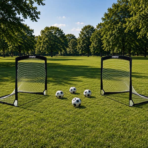 2-pack hopfällbara fotbollsmål, Kodustaar