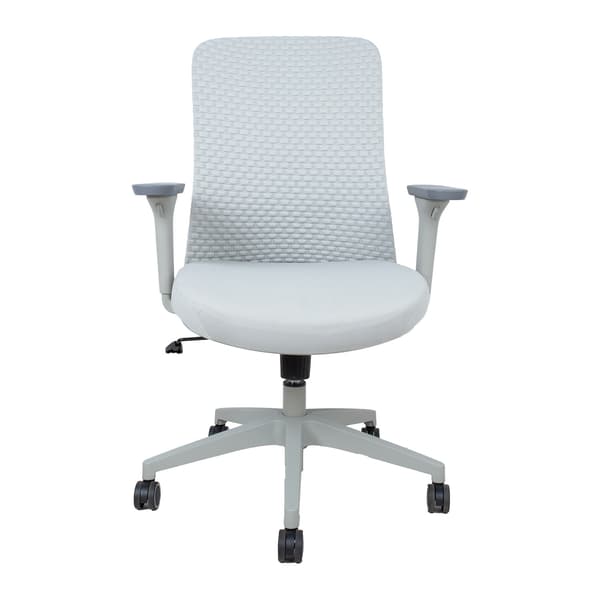 Kontorstol SEVERO 63x57x94-102 cm Grå