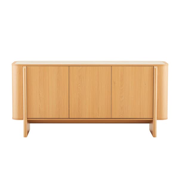 Sideboard MORBEN 160x42x75 cm Ek Melamin