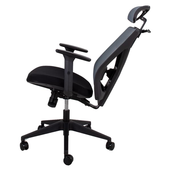Kontorstol MIKE 64x65x115-125 cm Grå