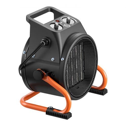 Drivhusvarmer BGP1606-02 2000W 21x16x22 cm sort/orange