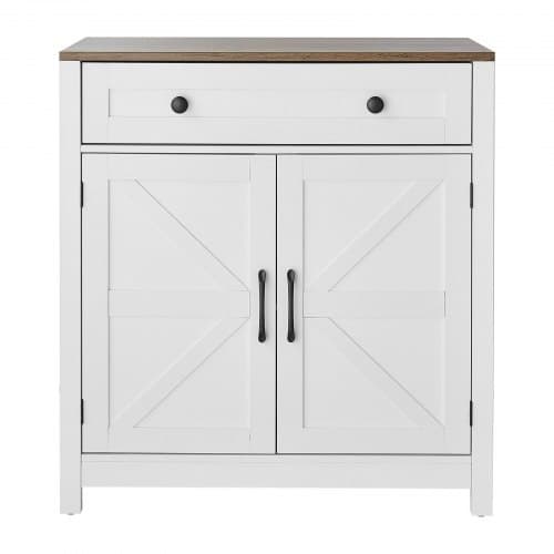 Kaffebar Skåp 75x37,5x80 cm Vit Förvaring