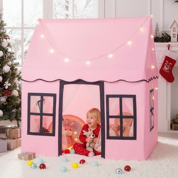 Legetelt 121x101x137 cm Pink , Star
