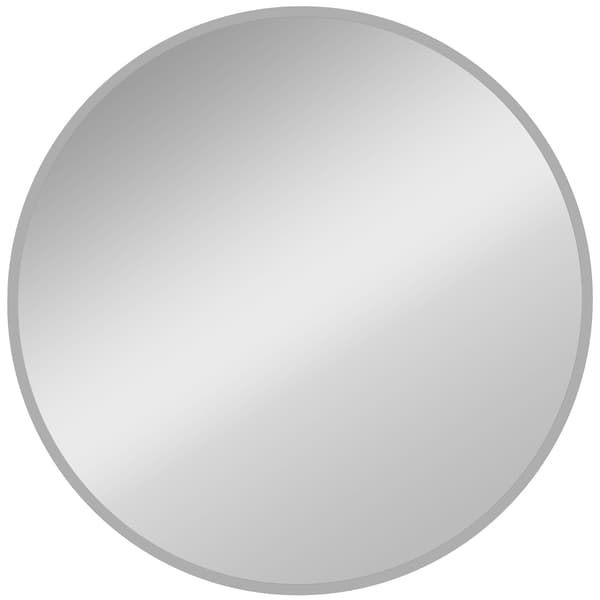 Väggspegel Ø61 cm silver , Star