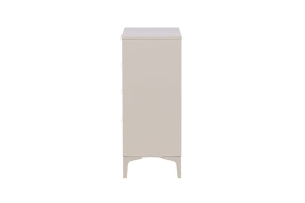 Kommode Piring Stål Beige