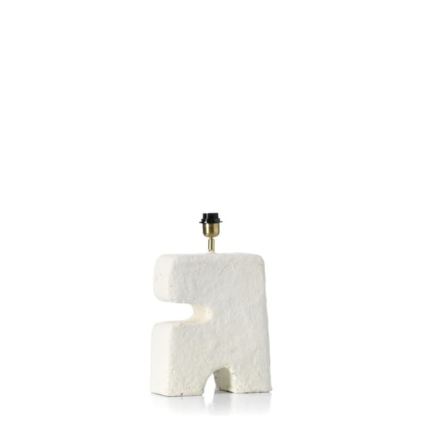 Bordlampe, L’Objet, 35x35x32 cm, Hvid