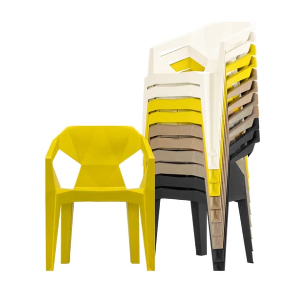 Stol MUZE 56x50,6x80 cm vit