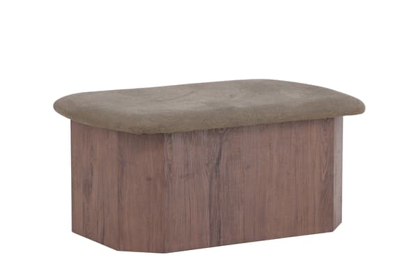 Puf Todd 88x59x42 cm Brun