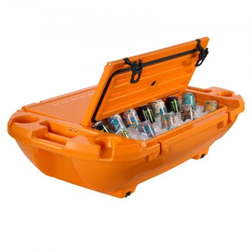 Kelluva viilennin 96x59,5x26,5 cm Oranssi LLDPE