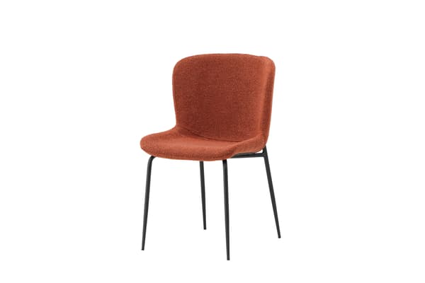 Spisebordsstol Modesto 48x51 cm Rød, Bouclé