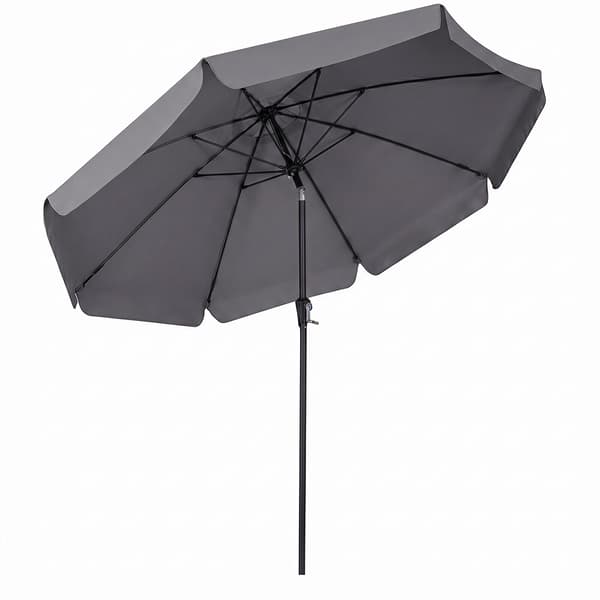 Aurinkovarjo Ø286 cm harmaa