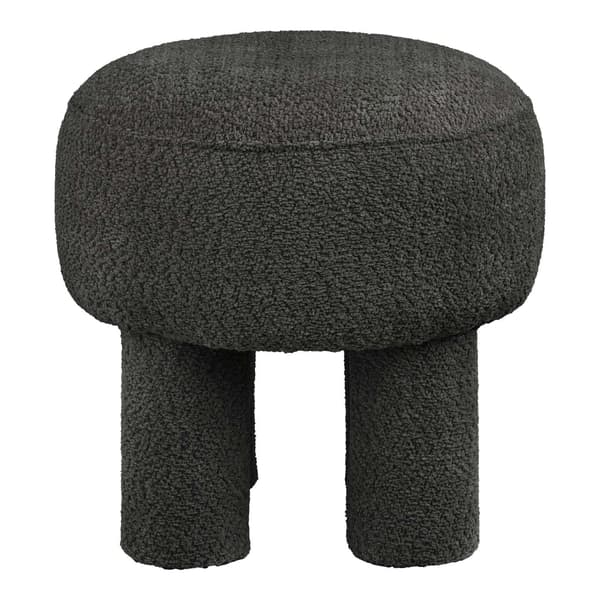 Puff 43x43 cm Antracit Polyester