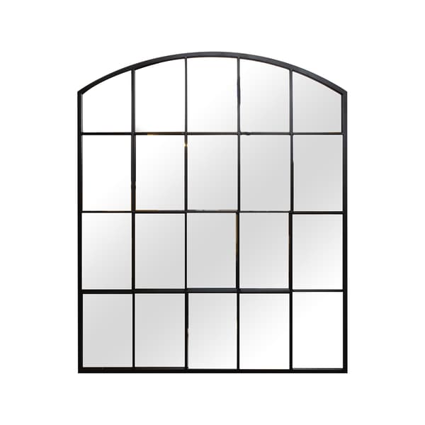 Spegel SIMONE 76x91 cm svart