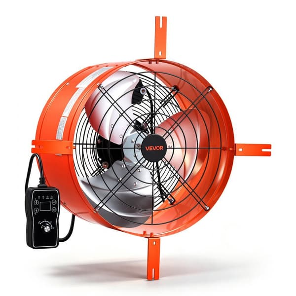 Takfläkt, 40.6 cm, 2940 CFM, Orange