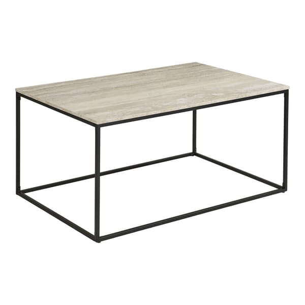 Sofabord 90x60x45 cm Sort