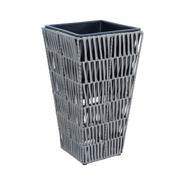 Kasviteline 28x28x50 cm Harmaa Korikudos