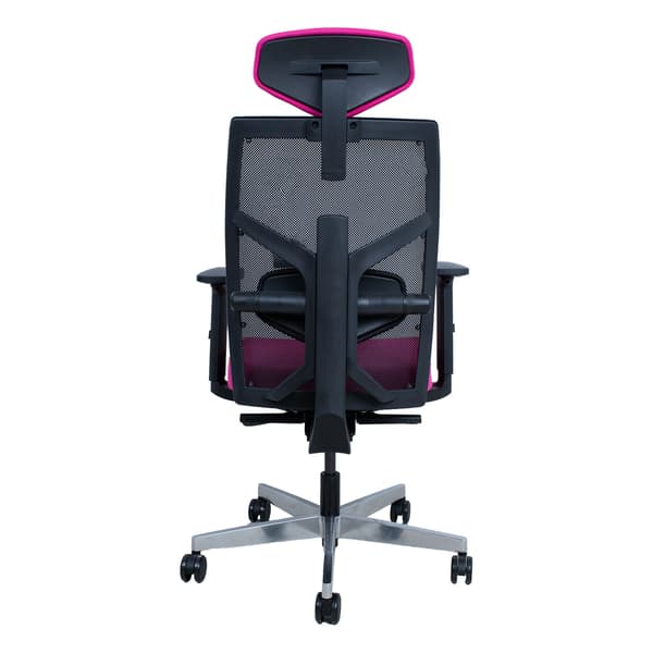 Kontorstol TUNE 49x44x50 cm Pink/Sort
