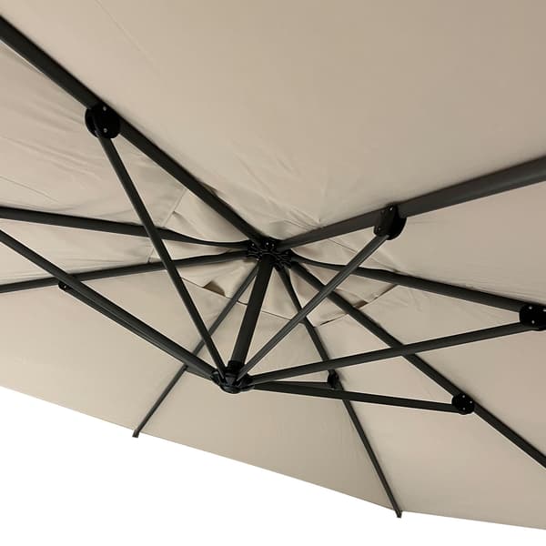 Parasoll 300x300 cm beige
