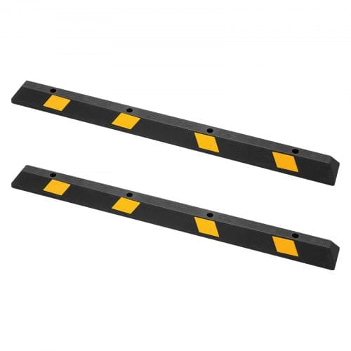 Parkeringsstopp, 184x16x11 cm, Gummi, Extra robust, Garageaccessoar