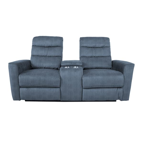 Fåtöljsoffa Gaston 182x85x104 cm Blå