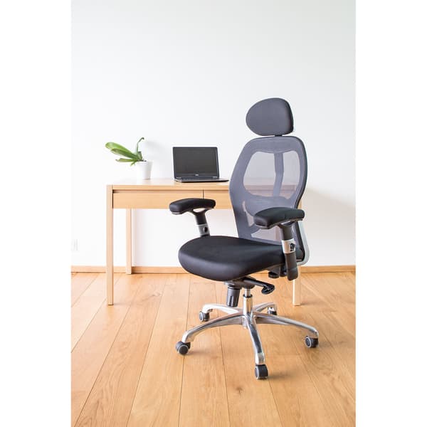 Kontorstol GAIOLA 67x62x116-126 cm Sort