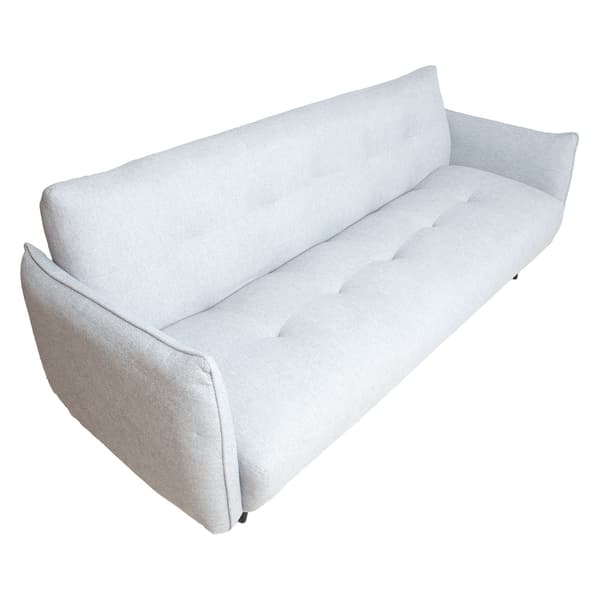 Sofa Seng LANDER 202x82x82 cm Lys Grå Stof