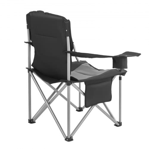Campingstol, 98x63x99 cm, Svart, Fällbar