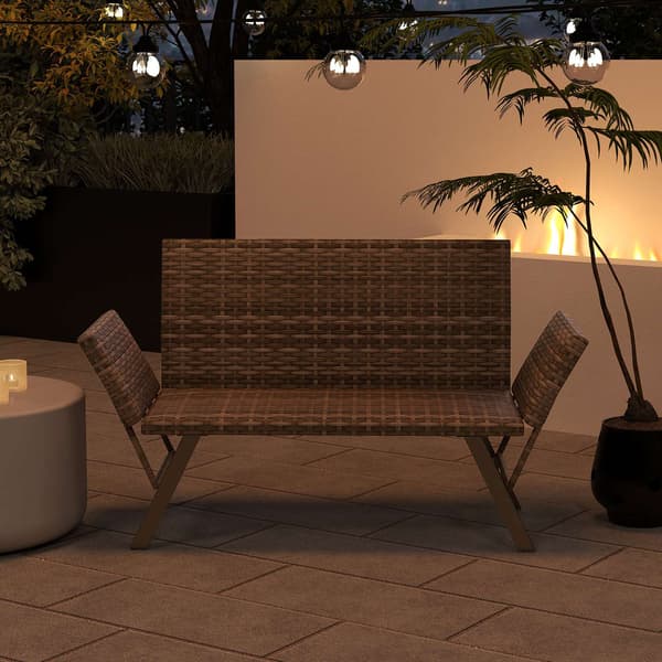 Terrasse Sofa, 59x178/163x89 cm, Grå , Star