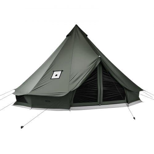 Canvas Bell Tent 3 m mørkegrøn