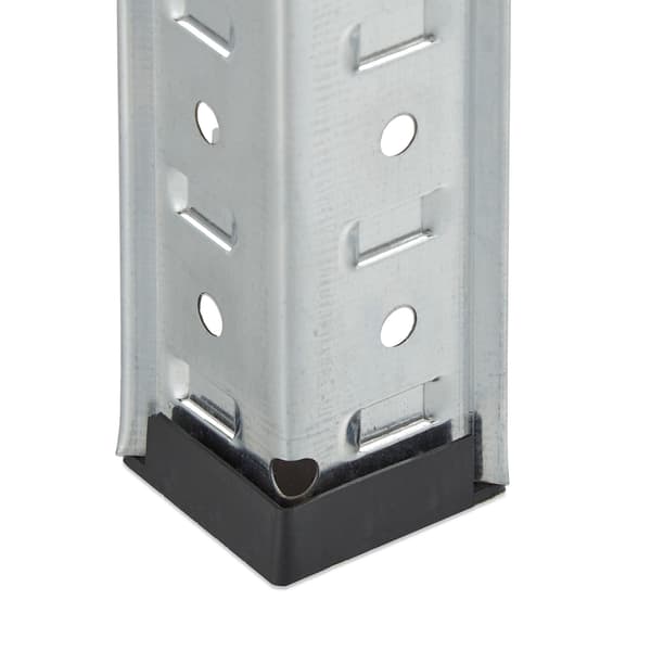 Hyllsystem, 5 hyllplan, 875 kg, Ljusbrun/Silver, Stål, Kodustaar