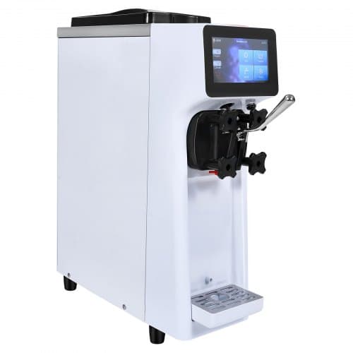 Ismaskine, Bordmodel Softice 10L/t 4L Beholder, Rustfrit Stål