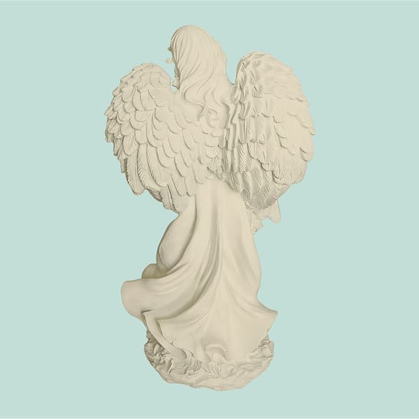 Grave Angel Stor 47 cm väderbeständig, Kodustaar