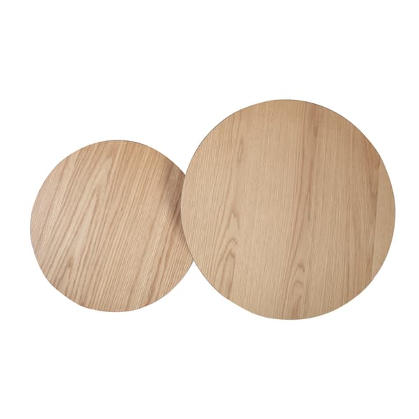 Sidebord sæt HELENA 40x40 cm 50x45 cm Eg