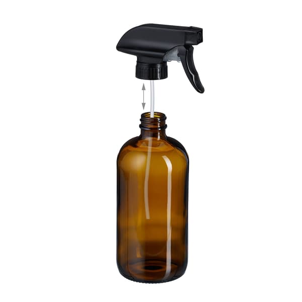 Sprayflaskset, 4 delar, brun, Kodustaar