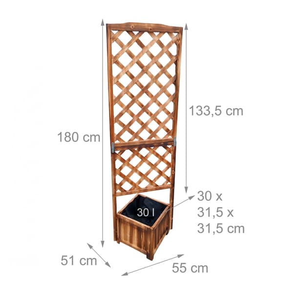 Pergola Planteringslåda 180 cm, Kodustaar